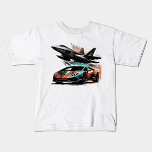 Lamborghini huracan Kids T-Shirt